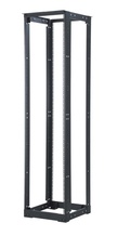 M6 Adjustable Dual Equipment Rack - 45RU, Adjustable  21in - 32in Depth,  Square hole rails M6 Adjustable Dual Equipment Rack - 45RU, Adjustable  21in - 32in Depth,  Square hole rails