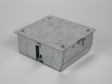CAF3  Shallow Three Gang Raised Floor Box CAF3  Shallow Three Gang Raised Floor Box
