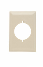 Power Outlet Receptacle Openings, One Gang, Ivory Power Outlet Receptacle Openings, One Gang, Ivory