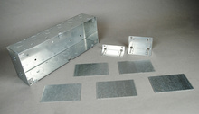 WallSource 6-Gang Box, Divider and Mounting Brackets WallSource 6-Gang Box, Divider and Mounting Brackets