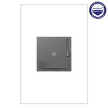 adorne® 700W Incandescent/Halogen Motion Sensor Dimmer, Magnesium, with Microban® adorne® 700W Incandescent/Halogen Motion Sensor Dimmer, Magnesium, with Microban®