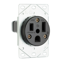 50A 250V 6-50R Straight Blade Single Flush Receptacle, 2-Pole, 3-Wire 50A 250V 6-50R Straight Blade Single Flush Receptacle, 2-Pole, 3-Wire