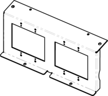 Evolution Series EFB8 Floor Box Mounting Bracket Evolution Series EFB8 Floor Box Mounting Bracket