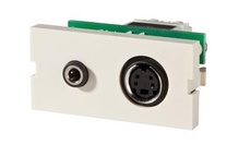 Series II S-Video with 3.5mm, Fog White Series II S-Video with 3.5mm, Fog White