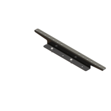 MM20 Cable Runway Mounting Bracket - 2 in H for the rear of MM20 4-Post racks - supports runway up to 24 in W - Black MM20 Cable Runway Mounting Bracket - 2 in H for the rear of MM20 4-Post racks - supports runway up to 24 in W - Black
