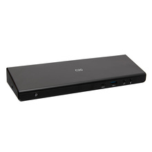 USB-C® 12-in-1 Triple Display Docking Station with HDMI®, DisplayPort™, Ethernet, USB, 3.5mm Audio and Power Delivery up to 85W - 4K 30Hz (TAA Compliant) USB-C® 12-in-1 Triple Display Docking Station with HDMI®, DisplayPort™, Ethernet, USB, 3.5mm Audio and Power Delivery up to 85W - 4K 30Hz (TAA Compliant)