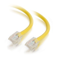 10ft (3m) Cat5e Non-Booted Unshielded (UTP) Ethernet Network Patch Cable - Yellow