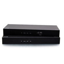 HDMI® HDBaseT + 3.5mm, USB-B to A, and RS232 over Cat Extender Box Transmitter to Box Receiver - 4K 60Hz HDMI® HDBaseT + 3.5mm, USB-B to A, and RS232 over Cat Extender Box Transmitter to Box Receiver - 4K 60Hz