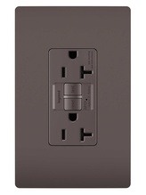 radiant® 20A Tamper-Resistant AFCI Receptacle, Brown