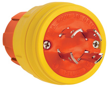 Turnlok® SteriGuard™ Antimicrobial Plug 30A, 3ΦY 600V Turnlok® SteriGuard™ Antimicrobial Plug 30A, 3ΦY 600V