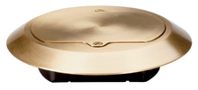 Tamper-Resistant Floor Box Brass Cover Tamper-Resistant Floor Box Brass Cover