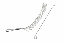 Flexcor® Support Grips Standard Duty, Split Rod, Offset Eye, Cable Diameter 2.00 - 2.49 in. Flexcor® Support Grips Standard Duty, Split Rod, Offset Eye, Cable Diameter 2.00 - 2.49 in.