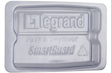 Discontinued - Discontinued - One Gang Clear Mud Ring Cover