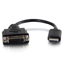HDMI® Male to Single Link DVI-D™ Female Adapter Converter Dongle HDMI® Male to Single Link DVI-D™ Female Adapter Converter Dongle