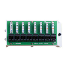 8-Port Cat 5e Network Interface Module 8-Port Cat 5e Network Interface Module
