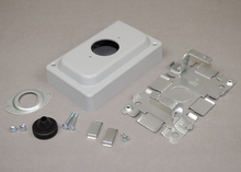 1500/2600 Series Overfloor Raceway Telephone Outlet Box 1500/2600 Series Overfloor Raceway Telephone Outlet Box