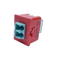 TracJack Module, 1-LC Duplex, OM3/4, Aqua adapter, Red Housing TracJack Module, 1-LC Duplex, OM3/4, Aqua adapter, Red Housing