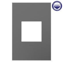 adorne® Magnesium 1-Gang Screwless Wall Plate with Microban® adorne® Magnesium 1-Gang Screwless Wall Plate with Microban®