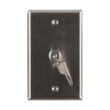 Wattstopper PLUS Key Switch Controller, Silver Wattstopper PLUS Key Switch Controller, Silver