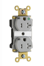 15A Extra Heavy Duty PlugTail® Power Indicating Hospital-Grade Receptacle, White 15A Extra Heavy Duty PlugTail® Power Indicating Hospital-Grade Receptacle, White