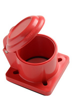 Series 16 Panel-Mount NEMA 3R Flip-Lid Cover, Red Series 16 Panel-Mount NEMA 3R Flip-Lid Cover, Red