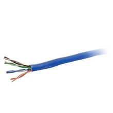1000ft (304.8m) Cat5e Bulk Unshielded (UTP) Ethernet Network Cable with Stranded Conductors - In-Wall CM-Rated (TAA Compliant) - Blue 1000ft (304.8m) Cat5e Bulk Unshielded (UTP) Ethernet Network Cable with Stranded Conductors - In-Wall CM-Rated (TAA Compliant) - Blue