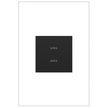 adorne® 30W Dual USB Outlet Module, Type C, Graphite