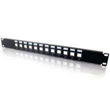 12-Port Blank Keystone/Multimedia Patch Panel 12-Port Blank Keystone/Multimedia Patch Panel