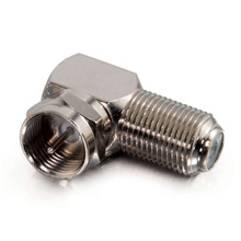 Right Angle F-Type M/F Adapter Multipack (10-Pack) (TAA Compliant) Right Angle F-Type M/F Adapter Multipack (10-Pack) (TAA Compliant)