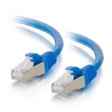10ft (3m) Cat6a Snagless Shielded (STP) Ethernet Network Patch Cable - Blue 10ft (3m) Cat6a Snagless Shielded (STP) Ethernet Network Patch Cable - Blue