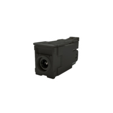 Clarity High Density Jack (HDJ) DC Barrel Plug Jack to Captive Screw Terminal, Black