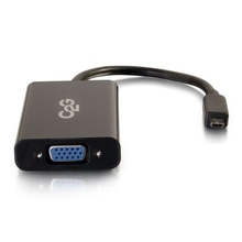 Discontinued - Micro HDMI® Male to VGA and Stereo Audio Female Adapter Converter Dongle