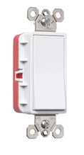 PlugTail® Single Pole 15A Decorator Switch, White PlugTail® Single Pole 15A Decorator Switch, White