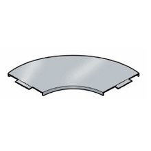 Trough 90 Bend Cover For 12'' Wide 90 Bend - Black