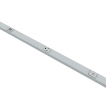 5' Plugmold Multioutlet System with USB-C and USB-A, Gray