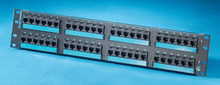 Clarity 6 48-port Category 6 patch panel - six-port modules - 19 in x 3.5 in Clarity 6 48-port Category 6 patch panel - six-port modules - 19 in x 3.5 in