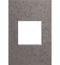 Discontinued - adorne® 1-Gang Screwless Wall Plate in Hubbardton Forge® Natural Iron