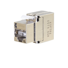 Cat6a FTP Keystone Jack, Self Termination w/ Icon Slot for Port ID Cat6a FTP Keystone Jack, Self Termination w/ Icon Slot for Port ID