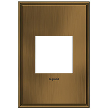 adorne® Coffee 1-Gang Screwless Wall Plate adorne® Coffee 1-Gang Screwless Wall Plate