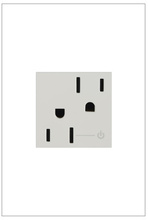 adorne® 15A Tamper-Resistant Half-Controlled Outlet, White adorne® 15A Tamper-Resistant Half-Controlled Outlet, White