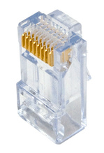Cat6 EZ-RJ45 Connectors, Pack of 25 Cat6 EZ-RJ45 Connectors, Pack of 25