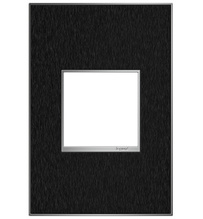 adorne® Black Stainless 1-Gang Screwless Wall Plate adorne® Black Stainless 1-Gang Screwless Wall Plate