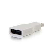 Discontinued - Mini DisplayPort™ Male to DisplayPort™ Female Adapter - White