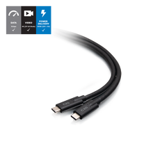 6ft (1.8m) USB-C® Male to USB-C Male Cable (20V 5A) - USB 3.2 Gen 1 (5Gbps) 6ft (1.8m) USB-C® Male to USB-C Male Cable (20V 5A) - USB 3.2 Gen 1 (5Gbps)