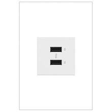 3.1A adorne® USB Outlet, Type A, Module, White 3.1A adorne® USB Outlet, Type A, Module, White