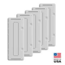 42-inch Plastic Trim Ring and Hinged Door, 5-Pack