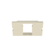SERIES II HDJ ADAPTER BEZEL, 1 PORT, 1 UNIT, 10PK, WM IVORY