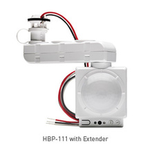 High/Low-Bay PIR Sensor 120/277/347 VAC, White, w/Lens High/Low-Bay PIR Sensor 120/277/347 VAC, White, w/Lens