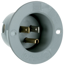 Flanged Inlet, Gray Flanged Inlet, Gray