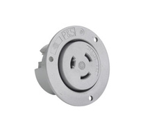 20A NEMA L2420 Outlet, Gray 20A NEMA L2420 Outlet, Gray